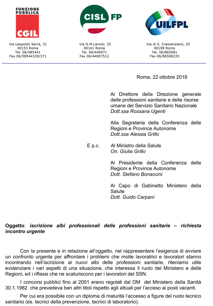I problemi che molte lavoratrici e lavoratori stanno incontrando nell’iscrizione ai nuovi albi delle professioni sanitarie